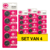 Q-Nomic Power CR2450 3V Lithium knoopcel batterij 20 stuks AQN00062 - 1