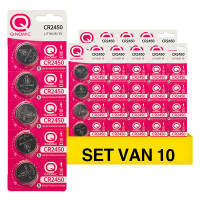 Q-Nomic Power CR2450 3V Lithium knoopcel batterij 50 stuks AQN00064