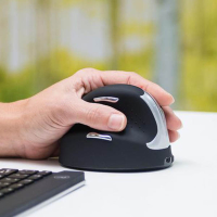 R-Go Tools medium ergonomische draadloze muis linkshandig 298273