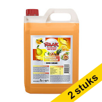 Aanbieding: 2x Raak limonadesiroop multivruchten zero (5000 ml)