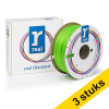 Aanbieding: 3x REAL filament fluorescerend groen 1,75 mm PLA 1 kg 135610 - 1