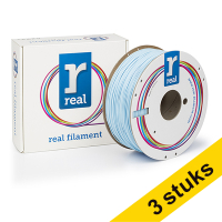 Aanbieding: 3x REAL filament lichtblauw 1,75 mm PLA 1 kg