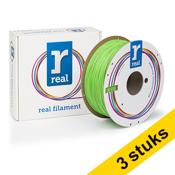 Aanbieding: 3x REAL filament nucleair groen 1,75 mm PLA 1 kg 135618 - 1