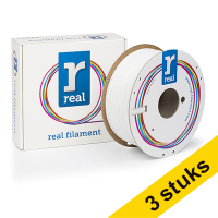 Aanbieding: 3x REAL filament wit 1,75 mm PETG 1 kg
