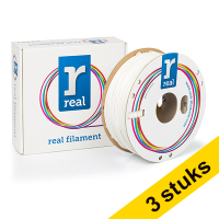 Aanbieding: 3x REAL filament wit 2,85 mm PLA 1 kg