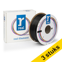 Aanbieding: 3x REAL filament zwart 1,75 mm PLA 1 kg