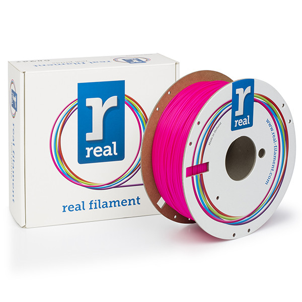 REAL filament fluorescerend roze 1,75 mm PLA 1 kg  DFP02341 - 1