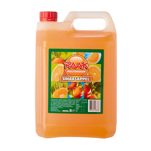 Raak limonadesiroop sinaasappel (5000 ml) 423399 - 1