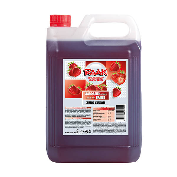 Raak siroop aardbei (5000 ml) 9172 423396 - 1