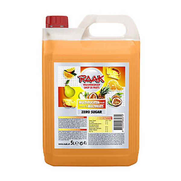 Raak siroop multivruchten zero (5000 ml) 10522 423402 - 1