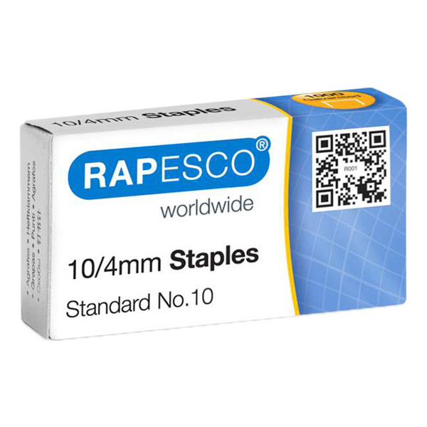 Rapesco 10/4 nietjes gegalvaniseerd (1000 stuks) AP510VZ3 226825 - 1
