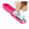 Rapesco Bug mini nietmachine roze incl. 1000 nietjes (12 vel) 1412 202074 - 3