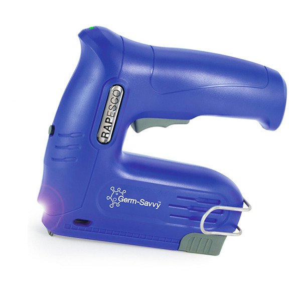 Rapesco Germ-Savvy antibacteriële elektrische tacker blauw 1634 202077 - 1