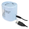 Rapesco PS12-USB elektrische puntenslijper poederblauw 1447 202073 - 3