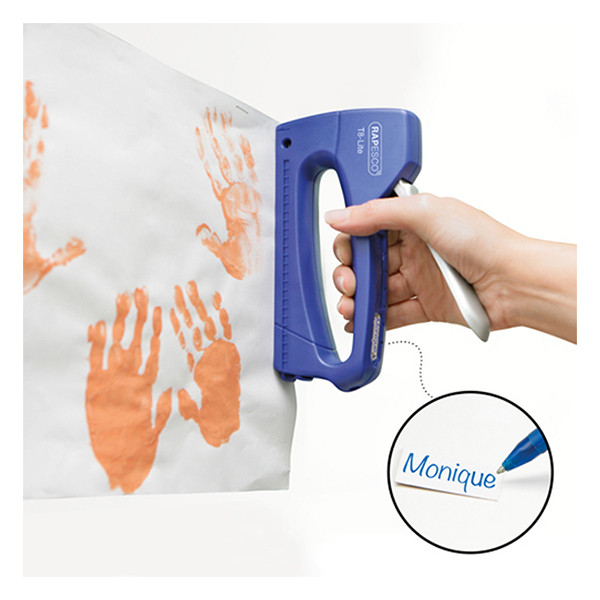 Rapesco T8-Lite tacker blauw incl. 300 nietjes 0955 202076 - 5