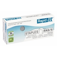 Rapid standaard RK8 (B8) nietjes (5000 nietjes) 24873700 202038