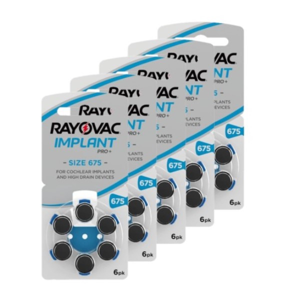 Rayovac Implant pro+ H675 voordeelpak 30 stuks 204809 - 1
