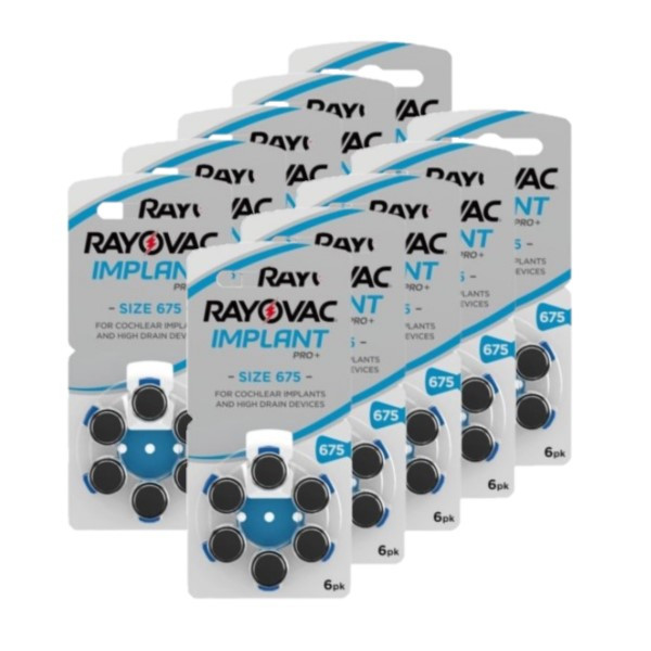 Rayovac Implant pro+ H675 voordeelpak 60 stuks ARA00135 - 1