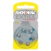 Rayovac extra advanced 10 gehoorapparaat batterij 6 stuks (geel)