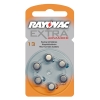 Rayovac extra advanced 13 gehoorapparaat batterij 6 stuks (oranje)