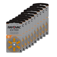 Rayovac extra advanced 13 voordeelpak 60 stuks (oranje) 204805