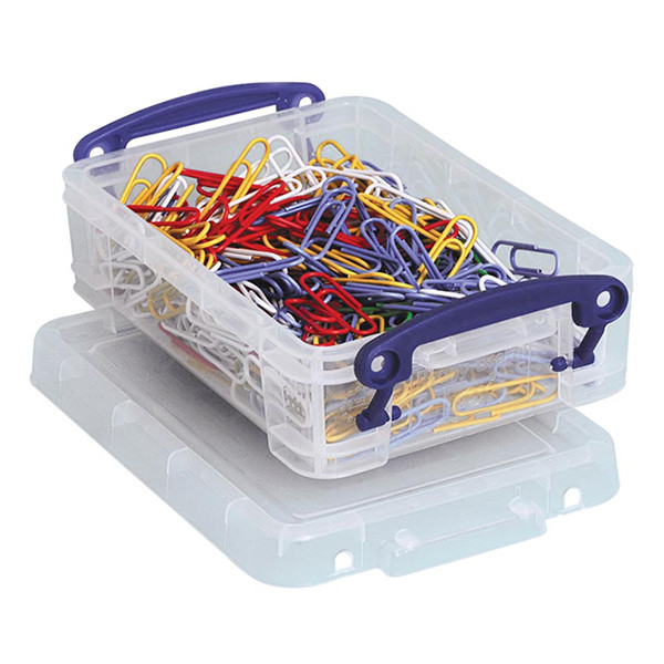 Really Useful Box transparante opbergbox 0,35 liter 200401 - 2