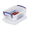 Really Useful Box transparante opbergbox 0,75 liter