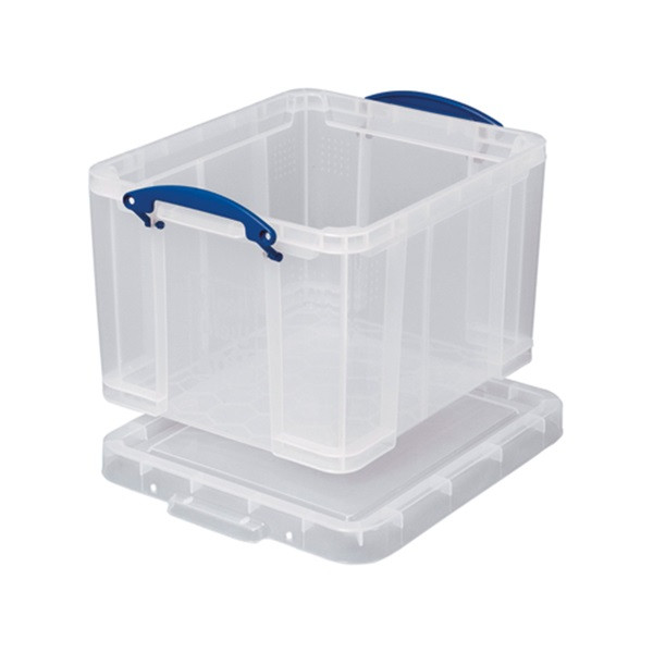 Really Useful Box transparante opbergbox 35 liter 200419 - 1