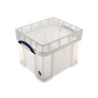 Really Useful Box transparante opbergbox 35 liter XL 200418