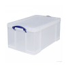 Really Useful Box transparante opbergbox 64 liter