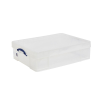 Really Useful Box transparante opbergbox 70 liter 200423