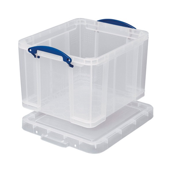 Voorkomen ophouden koel Really Useful Box transparante opbergdoos 18 liter 123inkt.nl