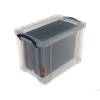Really Useful Box transparante opbergdoos 19 liter (inclusief 10 hangmappen)