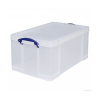 Really Useful Box transparante opbergdoos 64 liter