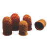 Rexel Velos telvingers nr. 0 donkeroranje 18 mm (10 stuks) 208394 - 1