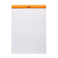 Rhodia schrijfblok A4 gelinieerd 80 grams 80 vel 404696