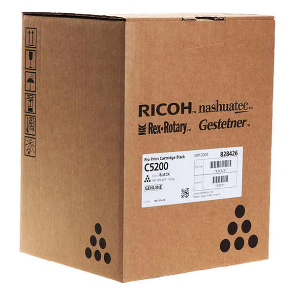 Ricoh 828426 toner zwart (origineel) 828426 067164 - 1