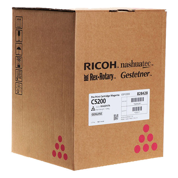 Ricoh 828428 toner magenta (origineel) 828428 067168 - 1