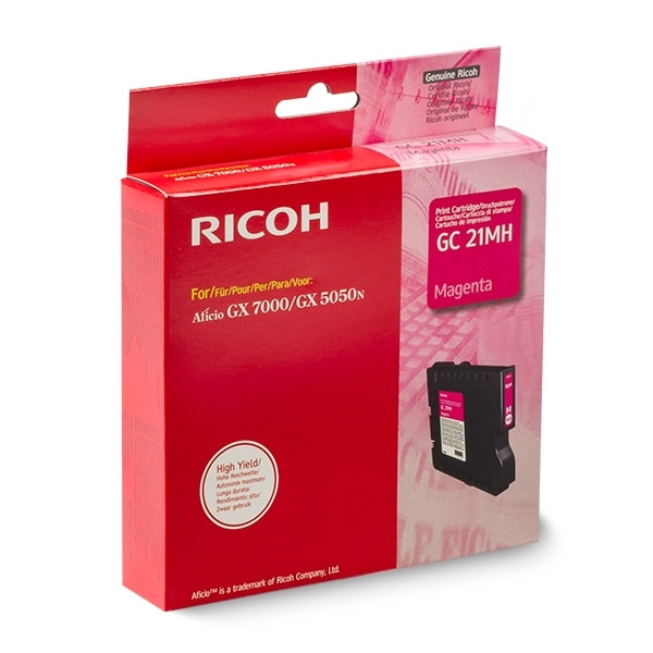 Ricoh GC-21MH cartridge magenta hoge capaciteit (origineel) 405538 067044 - 1