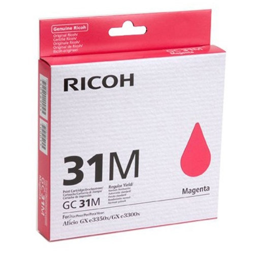 Ricoh GC-31M gelcartridge magenta (origineel) 405690 073948 - 1