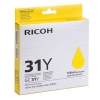 Ricoh GC-31Y gel inktcartridge geel (origineel) 073950 - 1