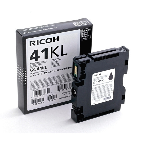 Ricoh GC-41KL gelcartridge zwart (origineel) 405765 073798 - 1