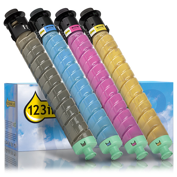 Ricoh IM C3510H aanbieding: zwart + 3 kleuren (123inkt huismerk) 125364 - 1