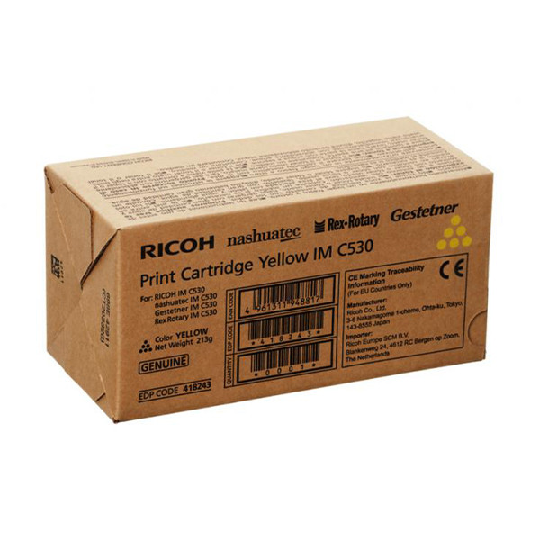 Ricoh IM C530 toner geel (origineel) 418243 602394 - 1