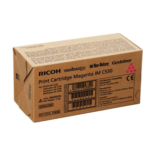 Ricoh IM C530 toner magenta (origineel) 418242 602392 - 1