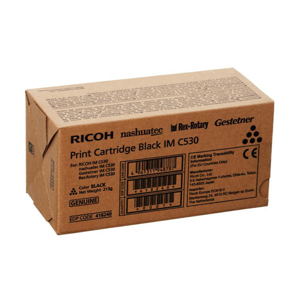 Ricoh IM C530 toner zwart (origineel) 418240 602388 - 1