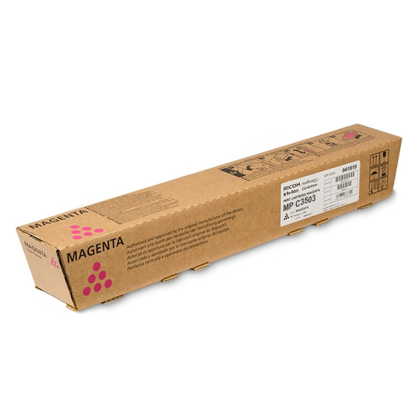 Ricoh MP C3503 toner magenta (origineel) 841819 073684 - 1