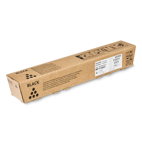 Ricoh MP C3503 toner zwart (origineel) 841817 073680 - 1