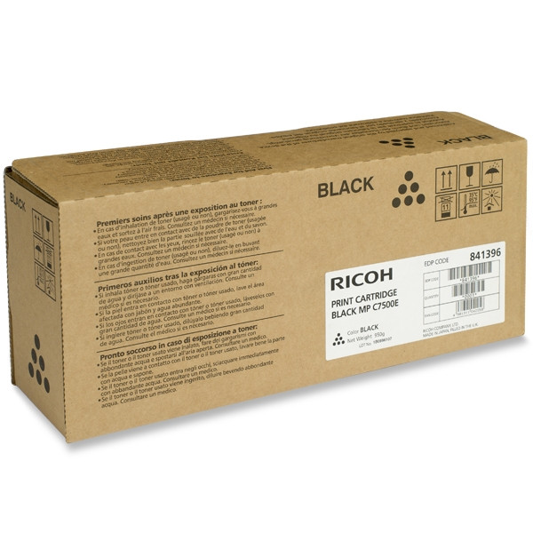 Ricoh MP C7500E toner zwart (origineel) 841100 841396 842069 073936 - 1
