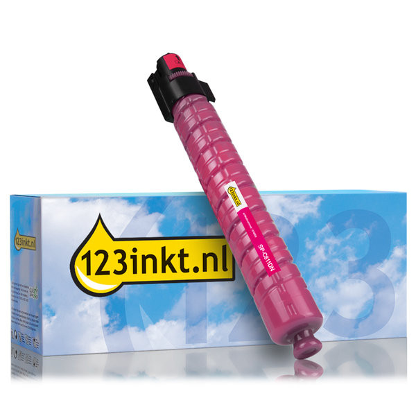 Ricoh SP-C811DN toner magenta (123inkt huismerk) 820017C 821219C 884203C 074859 - 1